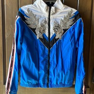 Pink Victorias Secret collectors jacket with bling Xs